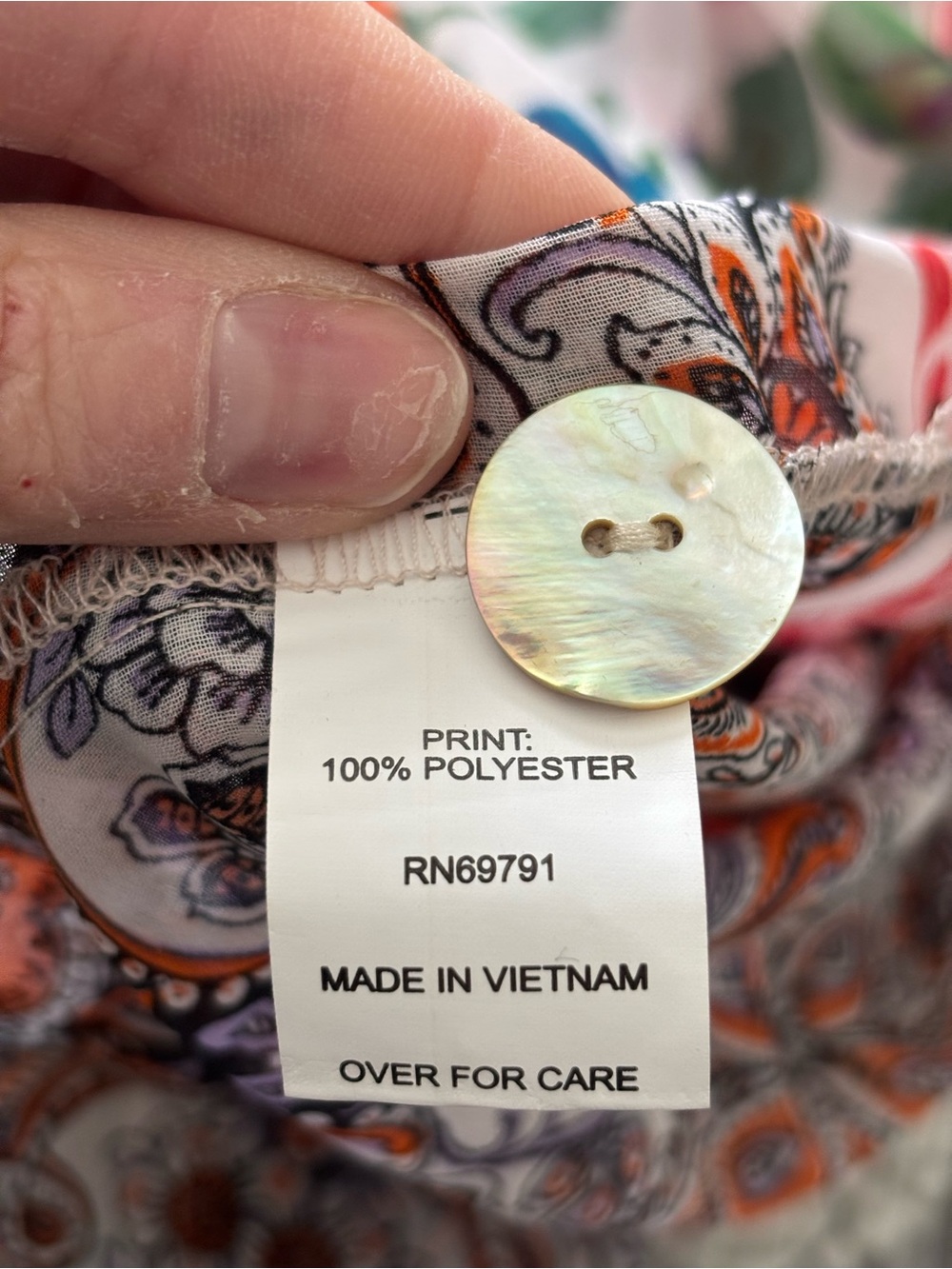 fig and flower White Floral Maxi Dress with Blue & Orange Accents - Picture 9 of 13